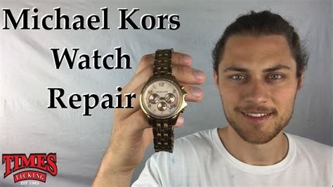 michael kors mk-7066 fix stopwatch|Michael Kors Watch Repair.